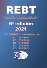 REGLAMENTO ELECTROTECNICO DE BAJA TENSION REBT 6ªED - 9788415270522